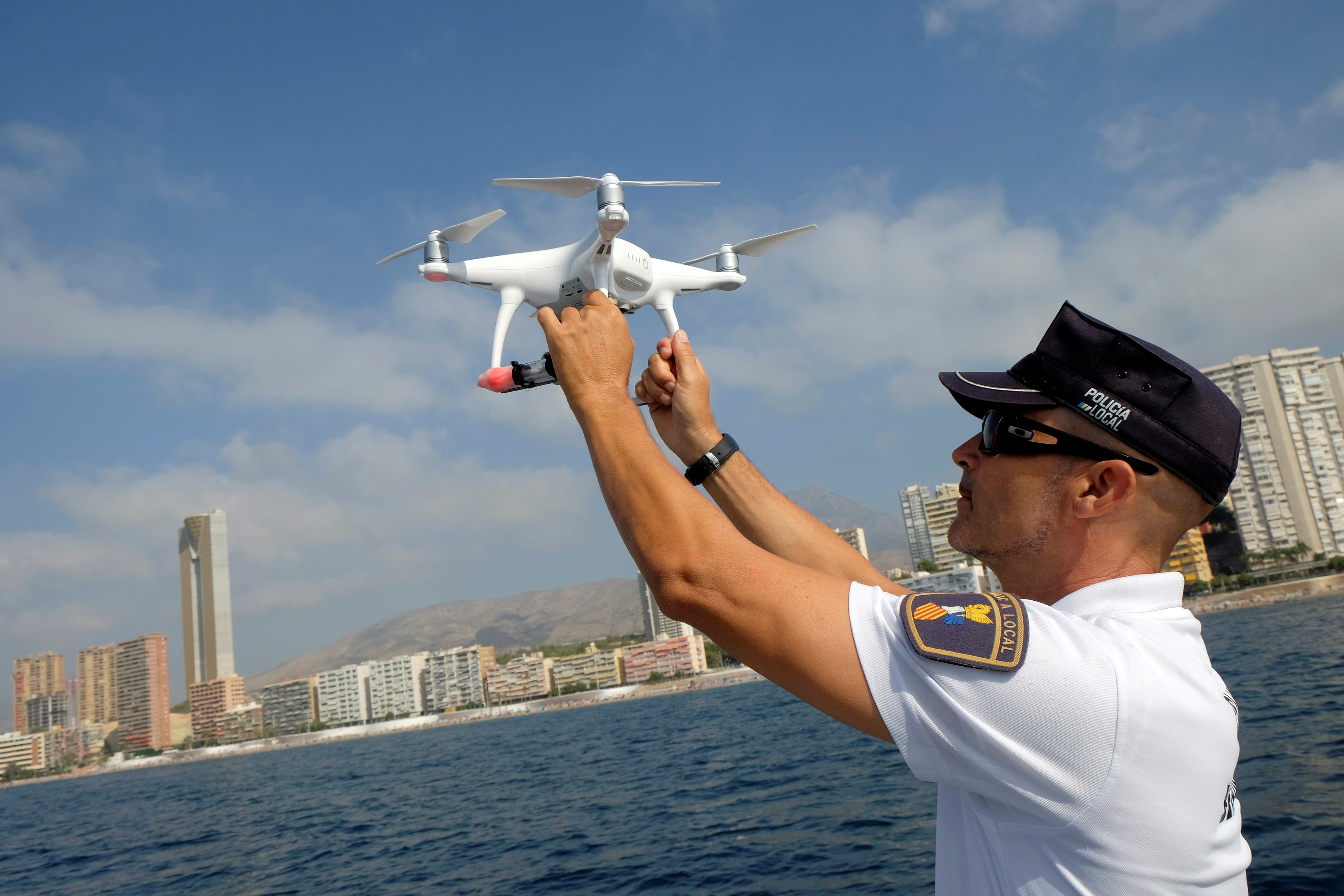 Spanish police try out drones to patrol beaches EMTV Online