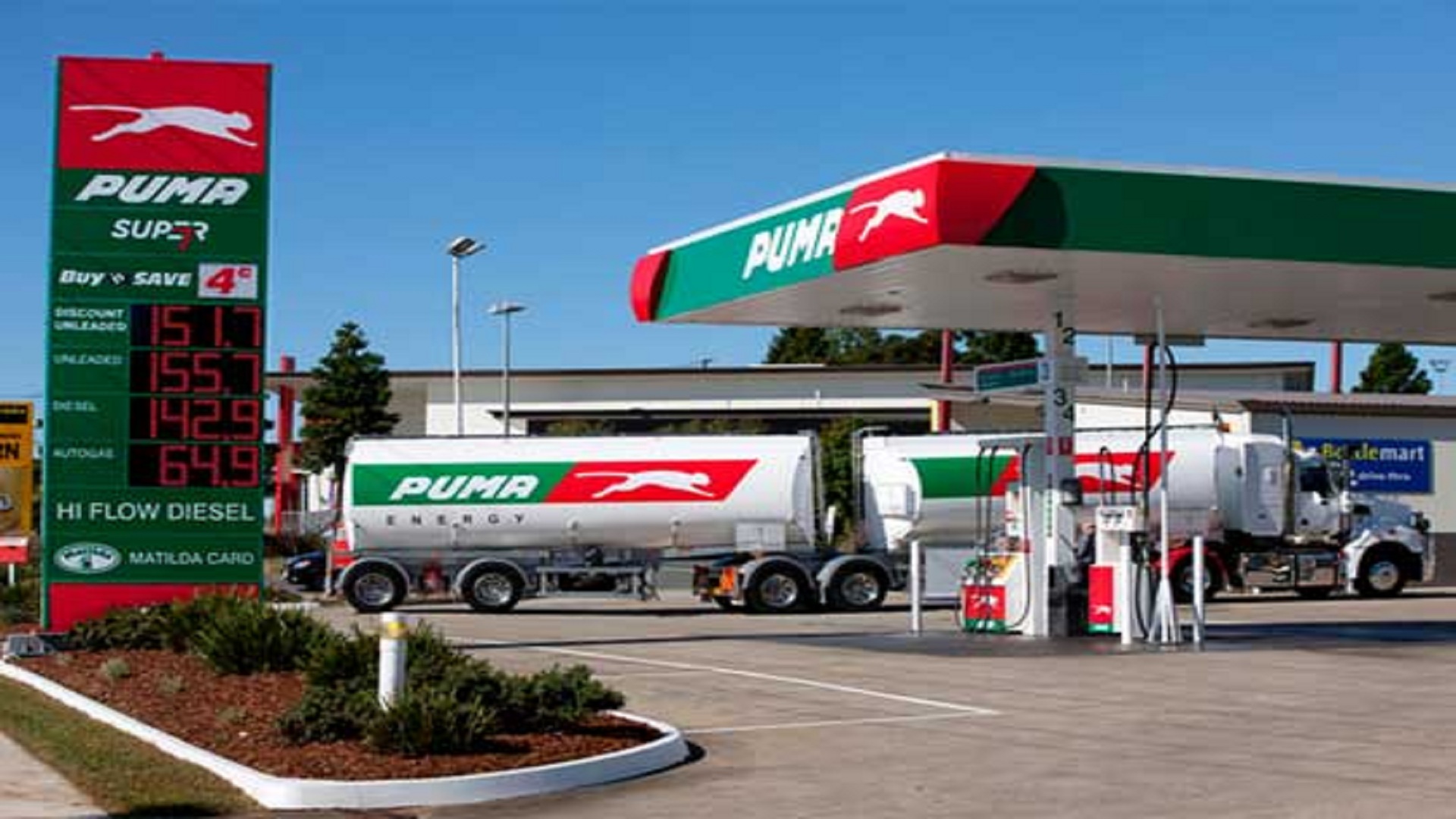 puma service stations in harare